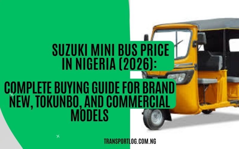 Suzuki Mini Bus Price in Nigeria (2026): Complete Buying Guide for Brand New, Tokunbo, and Commercial Models
