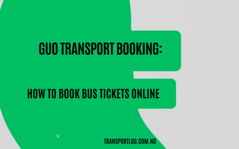 Guo Transport Booking: How to Book Bus Tickets Online